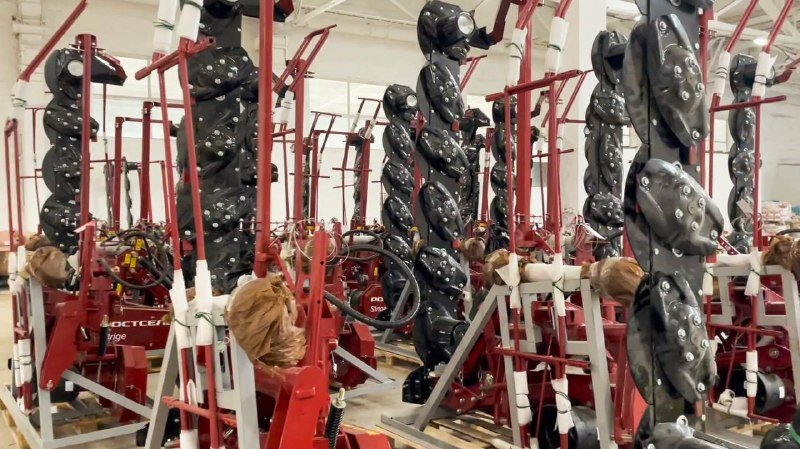 Первая продукция нового завода Ростсельмаш