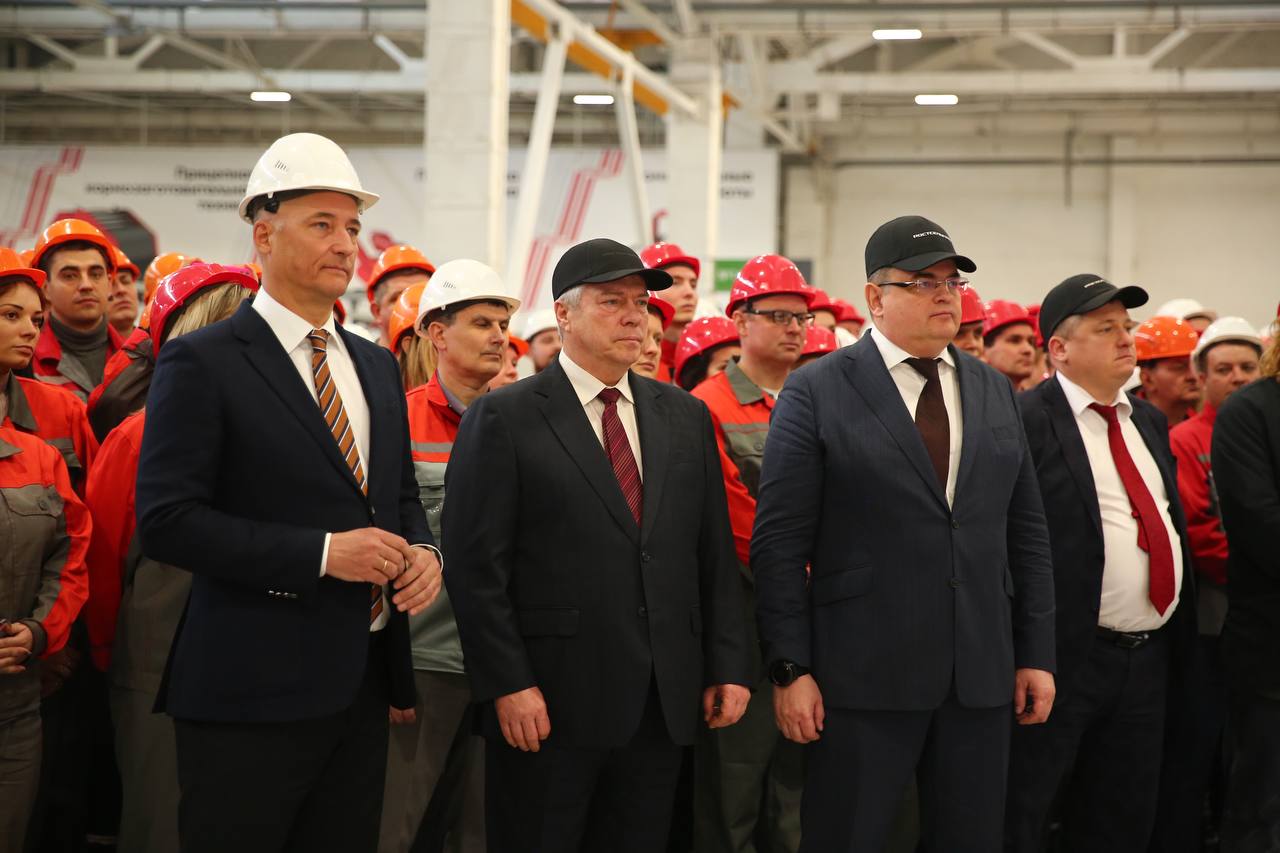 Торжественное открытие производственной площадки прицепной и навесной техники Ростсельмаш в г. Таганроге состоялось 14 февраля.